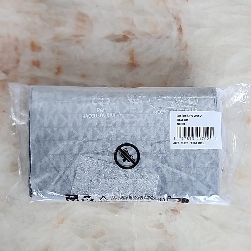 MICHAEL KORS Jet Set Large Ombré Signature Logo Wristlet Wallet